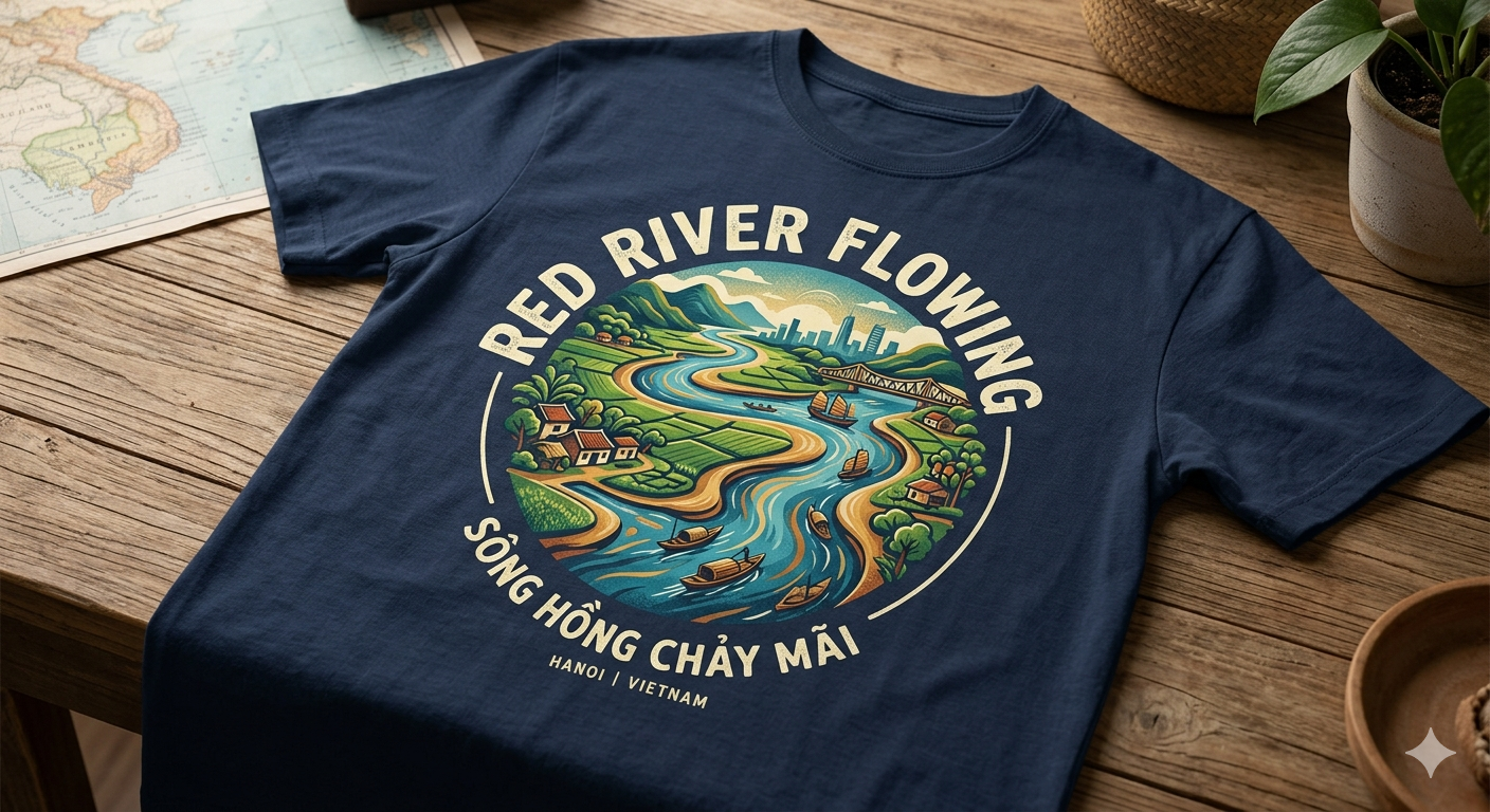 Red River Flowing